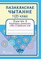 Пазакласнае чытанне. 1 (2) клас. Сшытак 2. Кружацца сняжынкі, нібы ў дзіўным сне